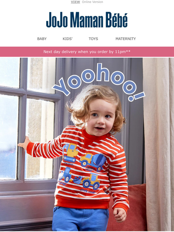 Jojo Maman Bebe Email Newsletters Shop Sales, Discounts, and Coupon Codes