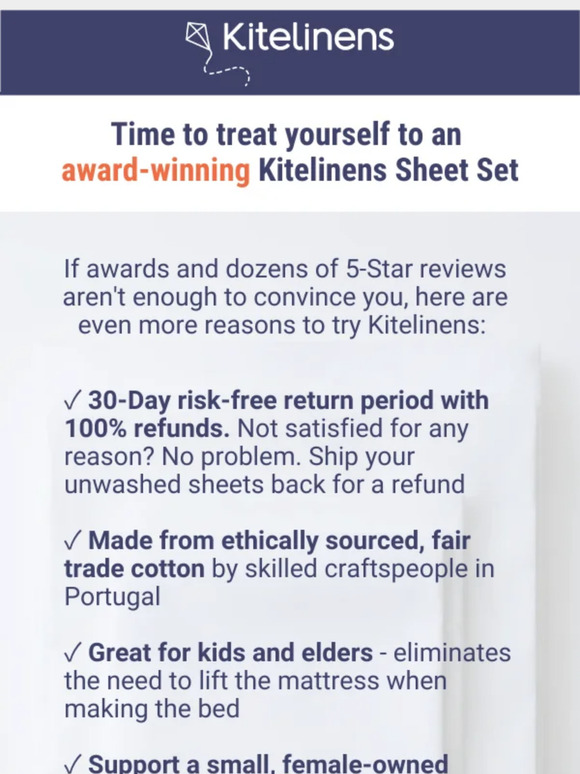 Are you still thinking about a Kitelinens purchase?