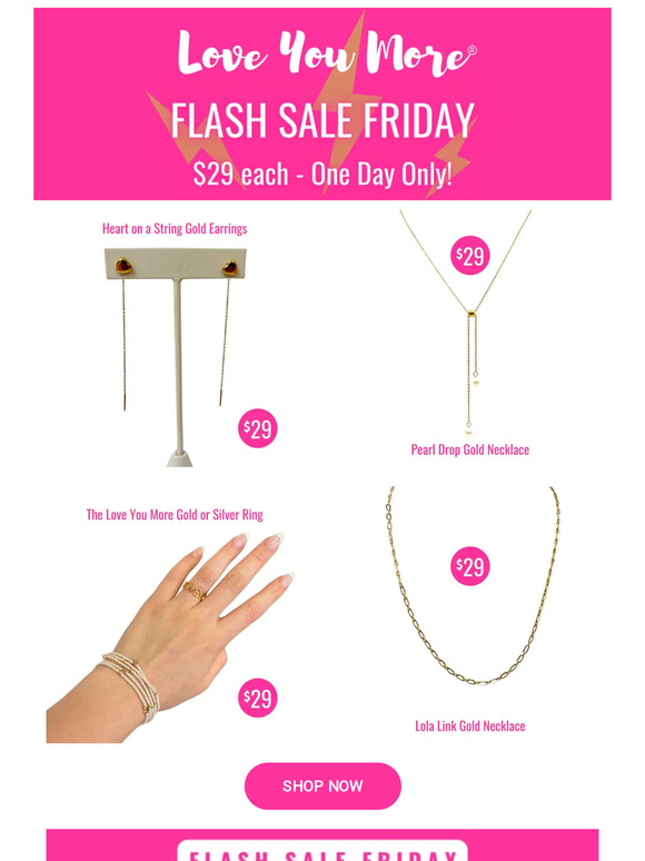 ⚡️Today Only - Flash Sale Friday!