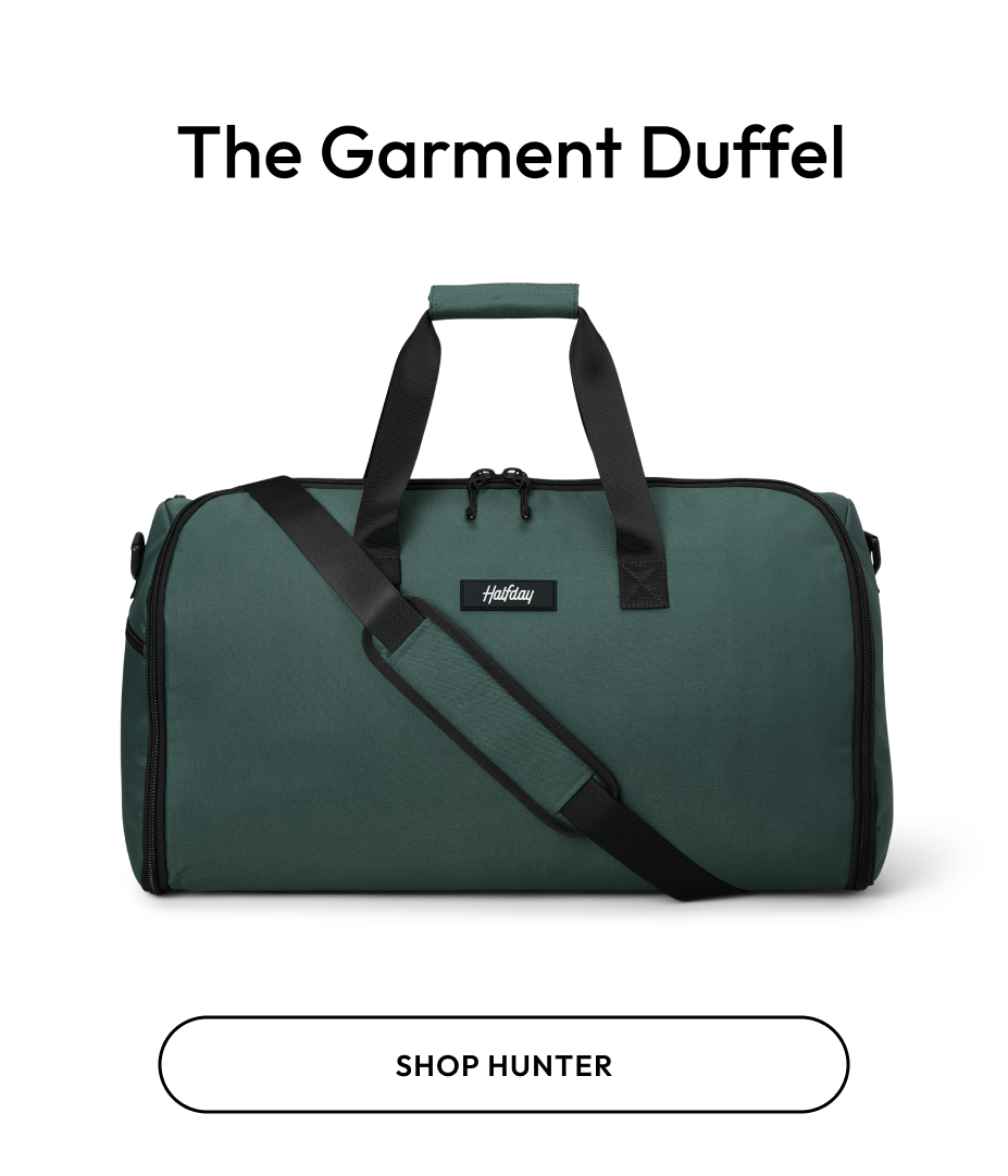 The Original Garment Duffel in Hunter