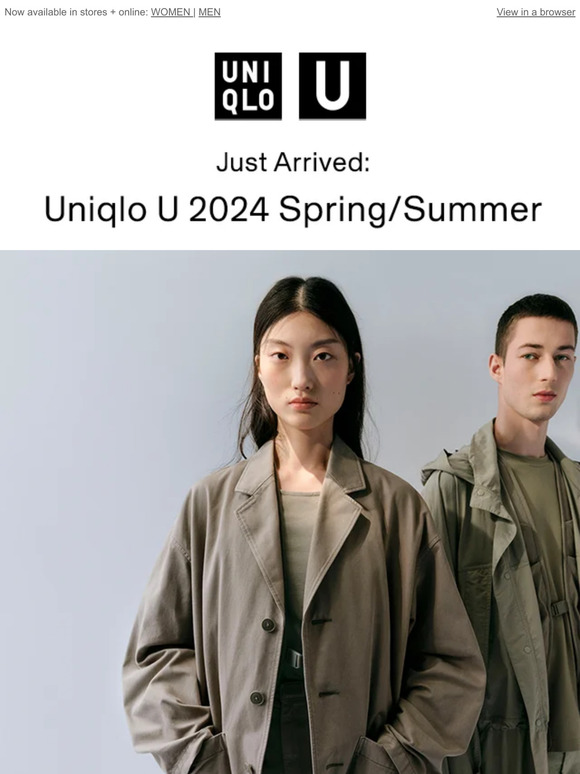 UNIQLO Uniqlo U 2024 Spring/Summer styles are going fast! Milled