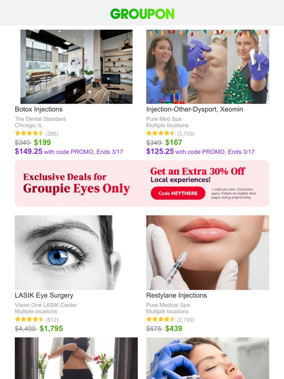 Groupon CH Botox Injections and More Milled