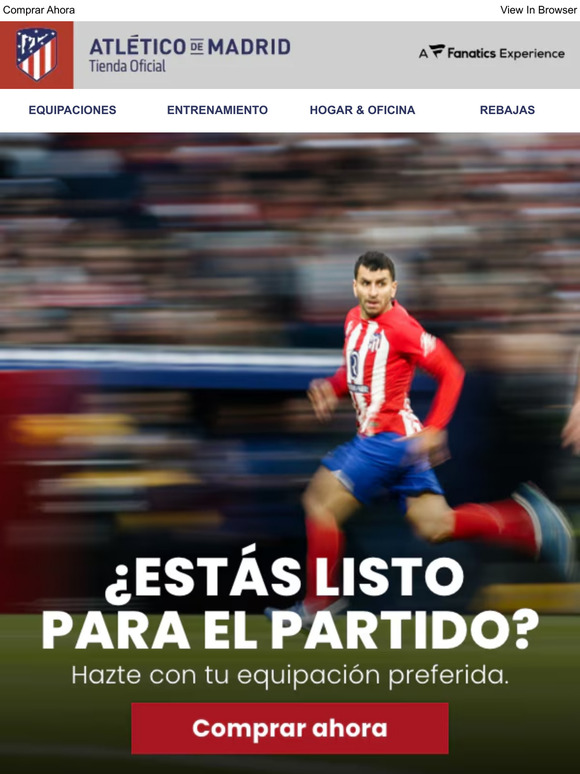 ¡Prepárate para los próximos partidos!