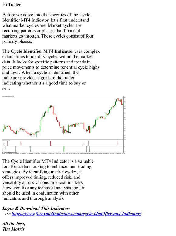 forexmt4indicators: [Download] Cycle Identifier MT4 Indicator | Milled