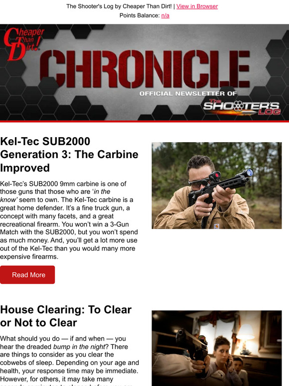 Cheaper Than Dirt KelTec SUB2000 Gen 3 Review, To Clear or Not to