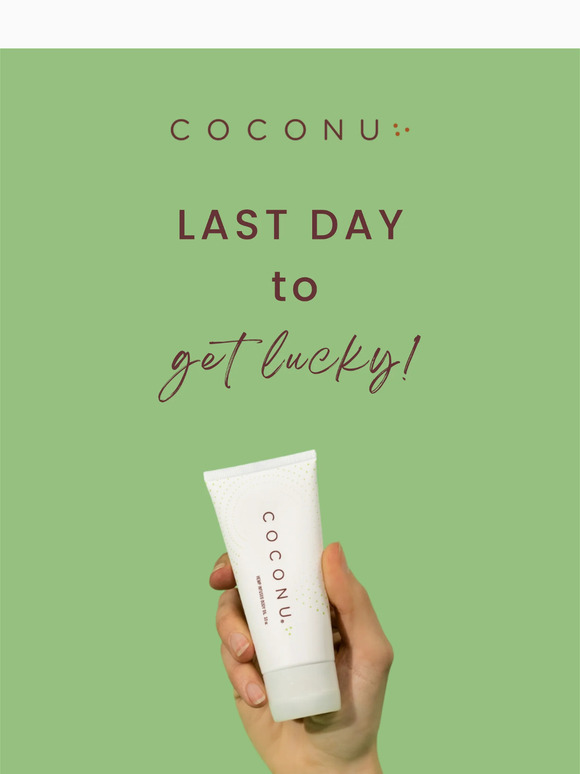 Last day to get lucky ☘️