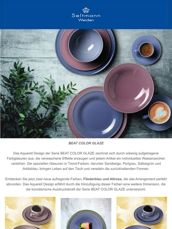 Entdecken Sie die neuen Farben bei BEAT | Newsletter Seltmann Weiden Shop