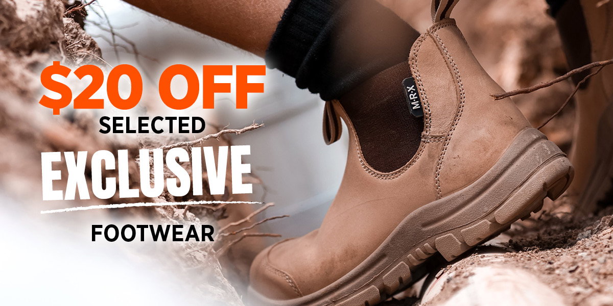 $20 OFF selected EXCLUSIVE Footwear