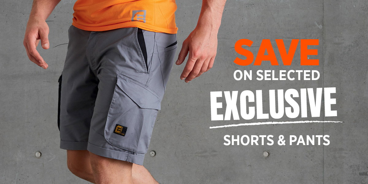 SAVE on selected EXCLUSIVE Shorts & Pants
