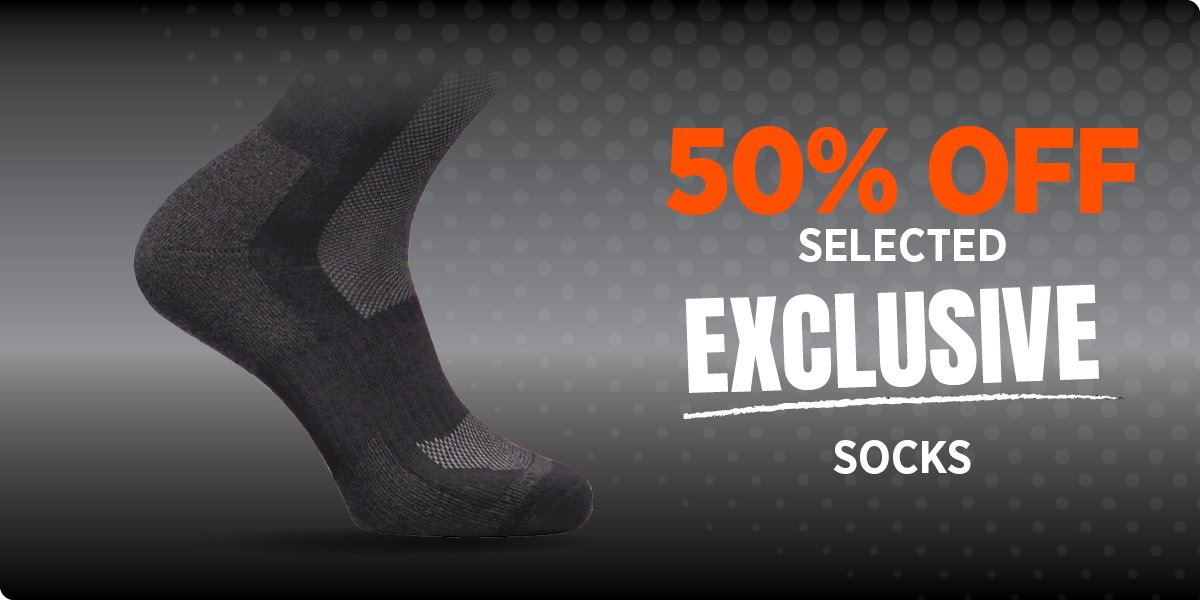 Up to 50% OFF selected EXCLUSIVE Socks