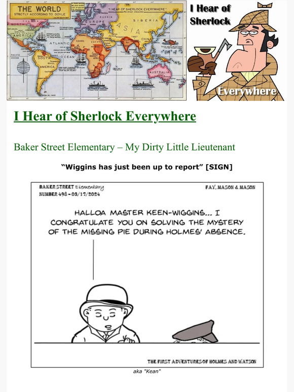 I Hear of Sherlock Everywhere Episode 101: Rebecca Romney: Baker Street ...