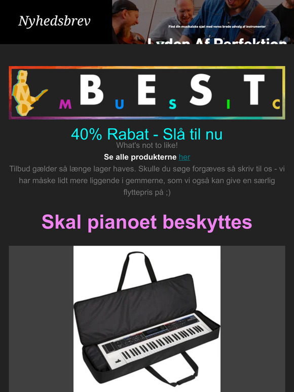 Du sparer fortsat 40% på rigtig mange varer