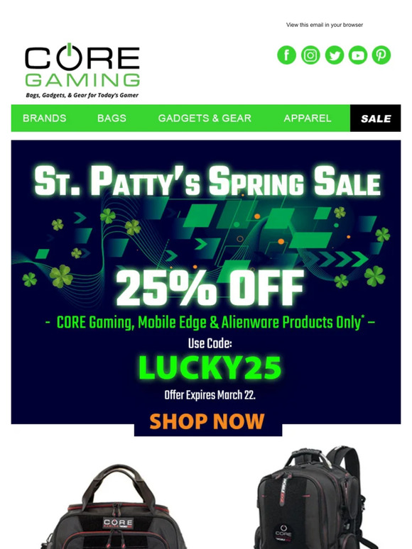 St. Patty's Spring Sale