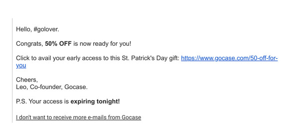 ⓘ Message exclusive for #golover ⓘ