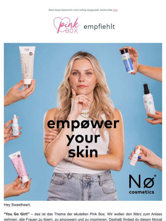 empfiehlt: Nø Cosmetics 🤍