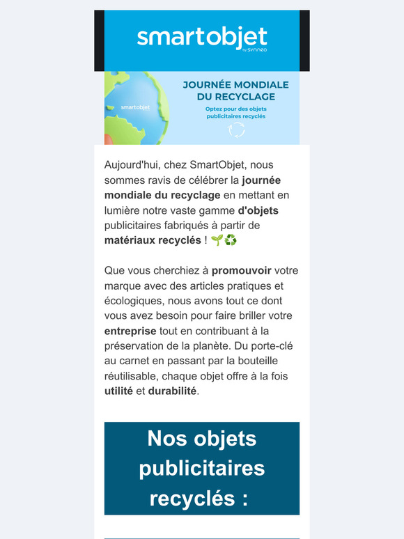 Journée mondiale du recyclage ♻️
