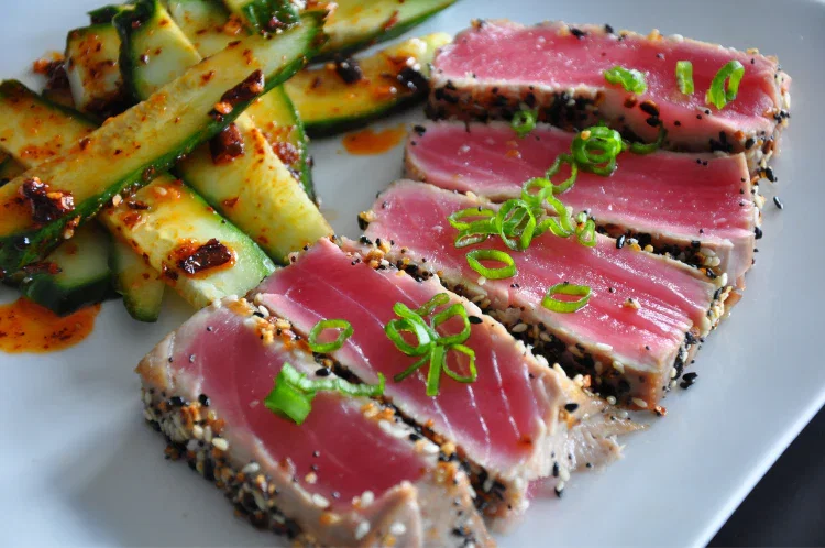 Image of Yellowfin Tuna Saku