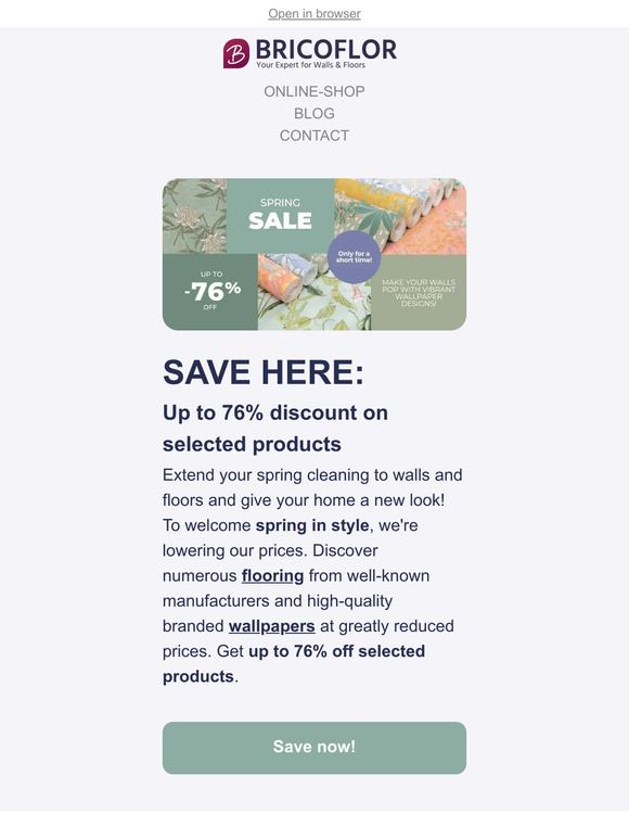 💸Up to 70% off selected wallpapers!