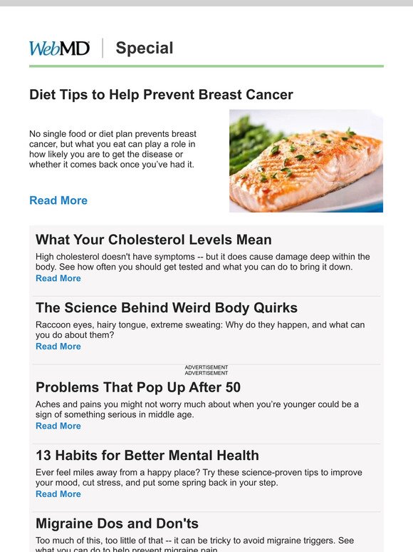 Diet Tips to Help Prevent Breast Cancer