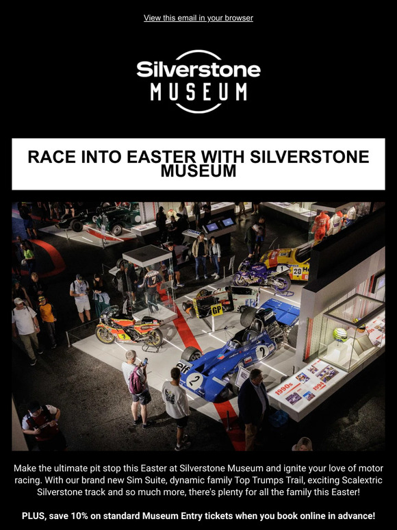 VROOOOM! into Easter 🏎️