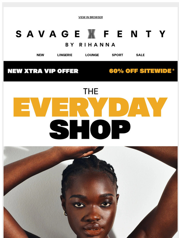 Savage x Fenty Email Newsletters Shop Sales, Discounts, and Coupon Codes