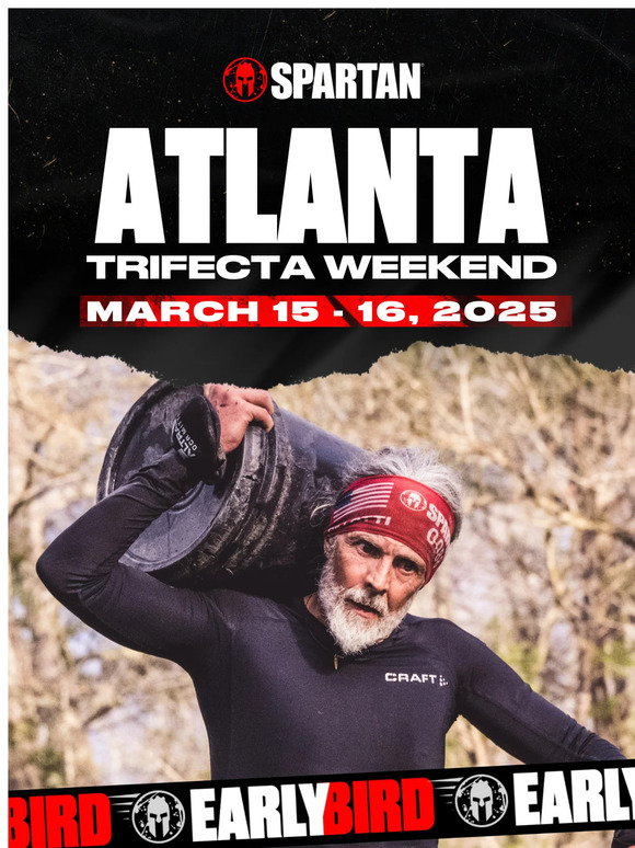 Spartan Race, Inc. 2025 Spartan Atlanta Trifecta Now Open 🚨 Milled