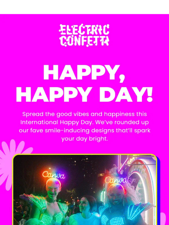 It’s International Happy Day!