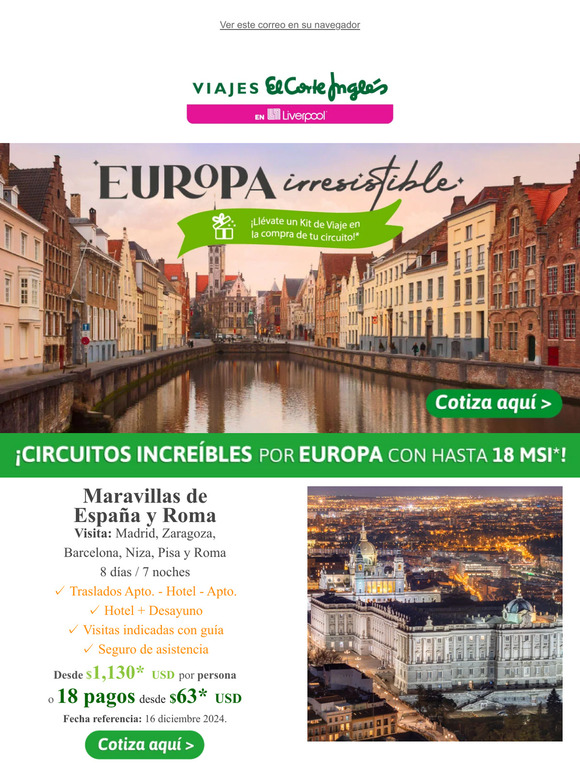 , ¡Recorre Europa con hasta 18 MSI*!✈️