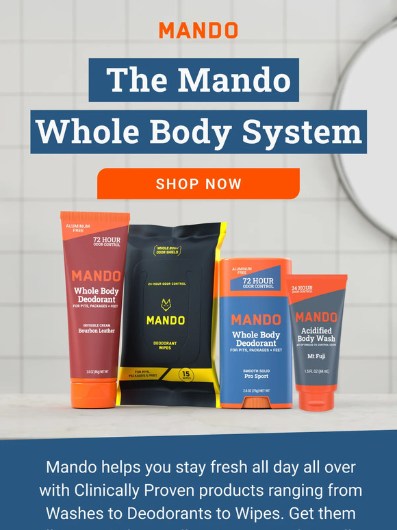 Mando How To Smell Better Naked With The Starter Pack Milled