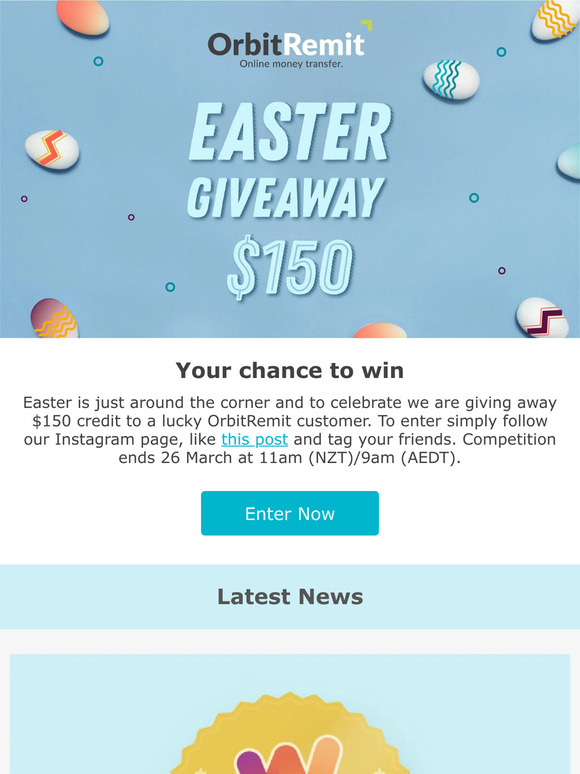 March News: Easter Giveaway