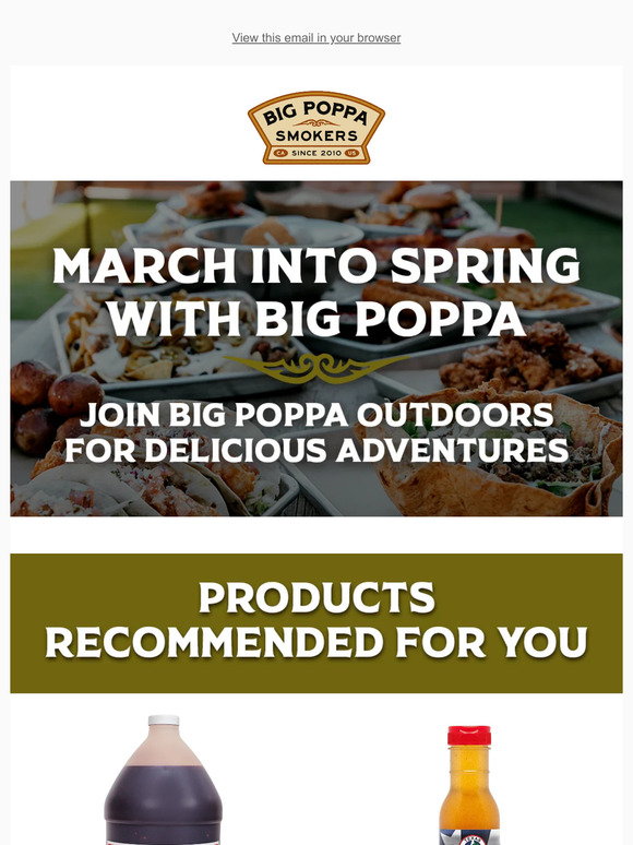 Big Poppa Smokers: BBQ Season Begins: Celebrate the First Day of Spring ...