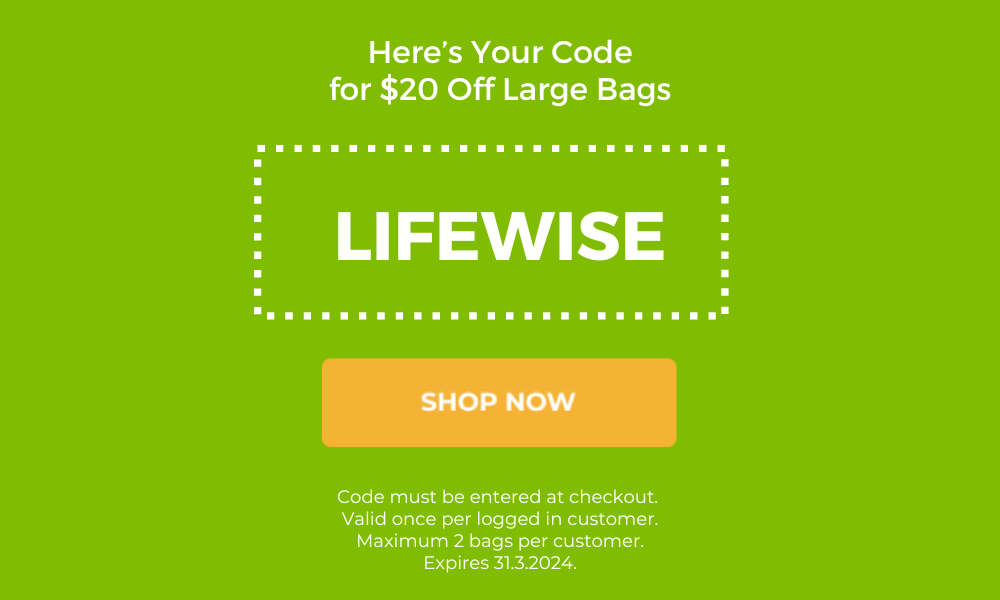 Jumbo Pets Lifewise now in stock and 20 OFF* Milled