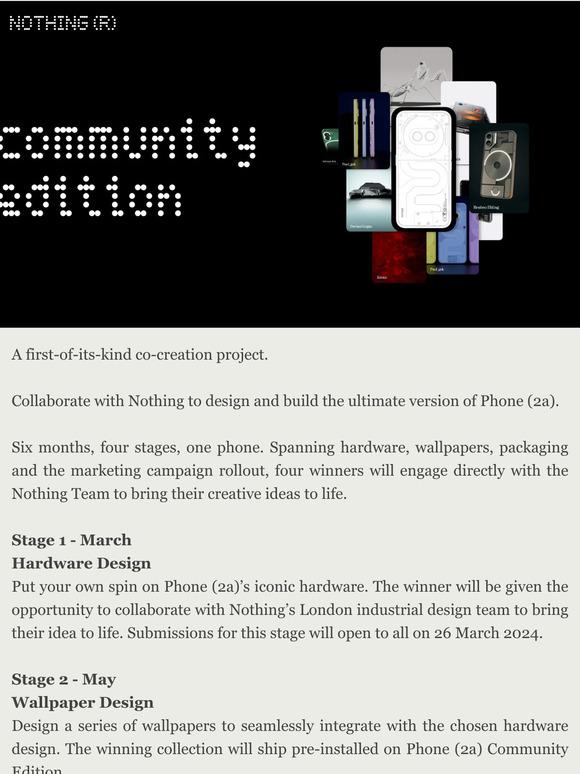 Introducing The Community Edition Project