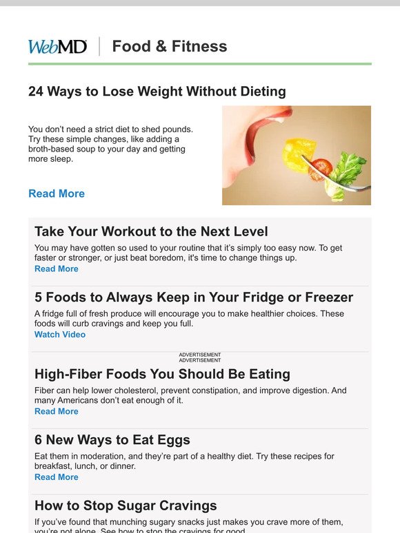 24 Ways to Lose Weight Without Dieting