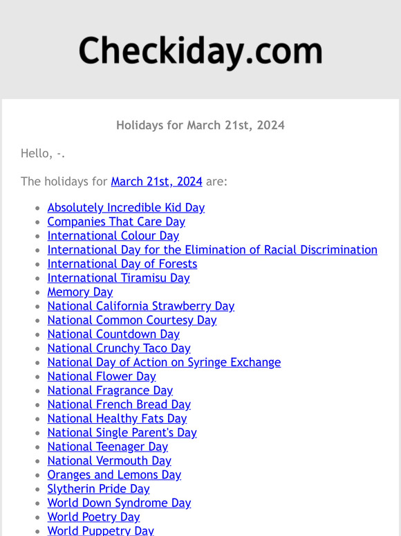 checkiday-holidays-for-march-21st-2024-milled
