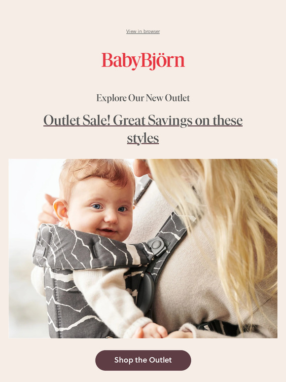 Baby Bjorn: Explore our Outlet for special pricing on select styles ...