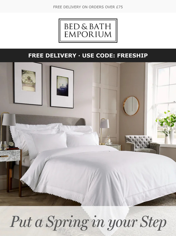 Bed and Bath Emporium: FREE Delivery! 🚚 | Milled