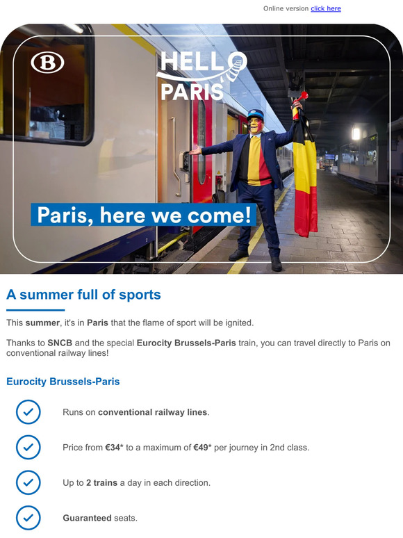 Paris: spark the sports flame this summer 🥇