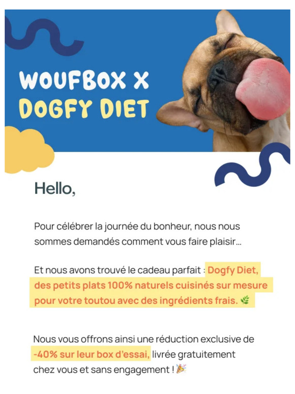 😋 Le mail qui va vous donner les crocs !