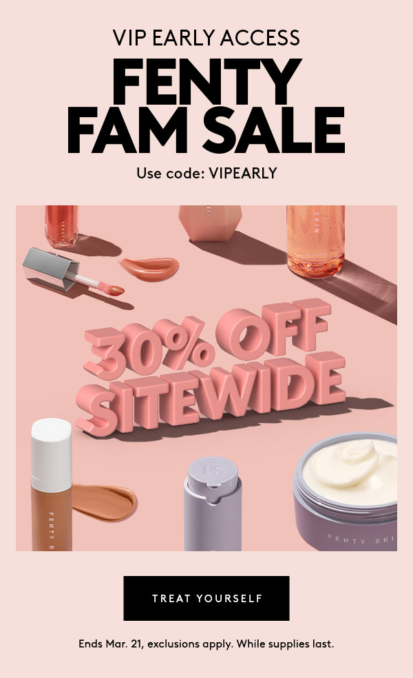 Fenty Beauty You re on the VIP list Exclusive 30 off Milled