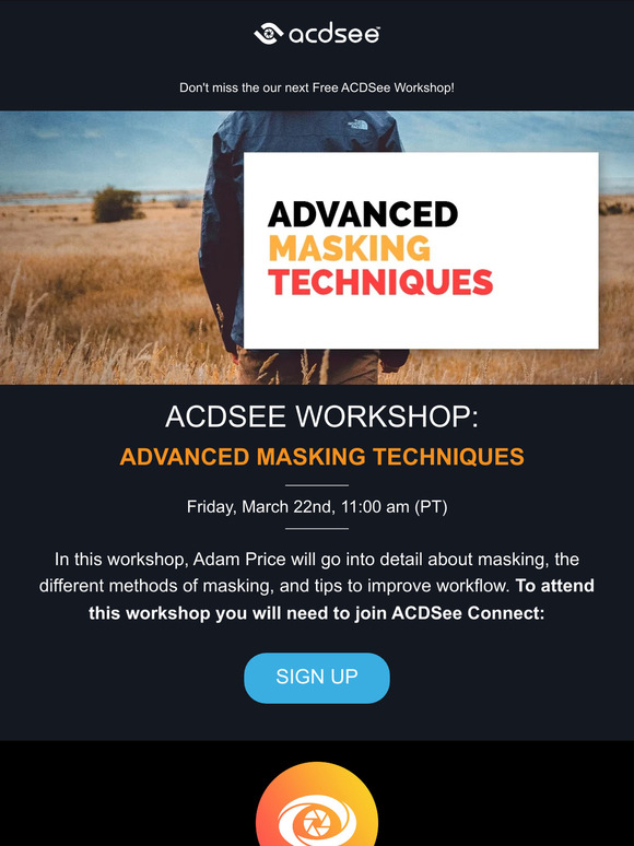 Join the FREE workshop this Friday: Advanced Masking Techniques!