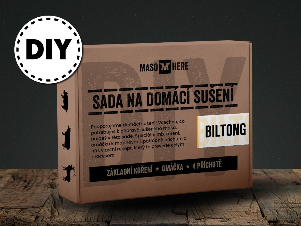 Sada na domácí sušení:Biltong