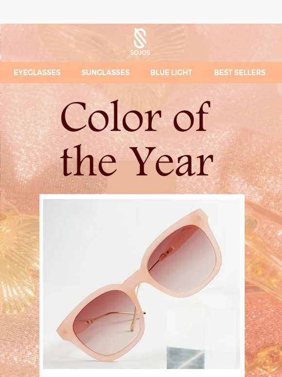 Introducing Peach Fuzz Eyewear🍑