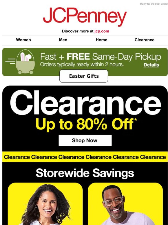 JC Penney: Up to 80% OFF ⭐️ CLEARANCE