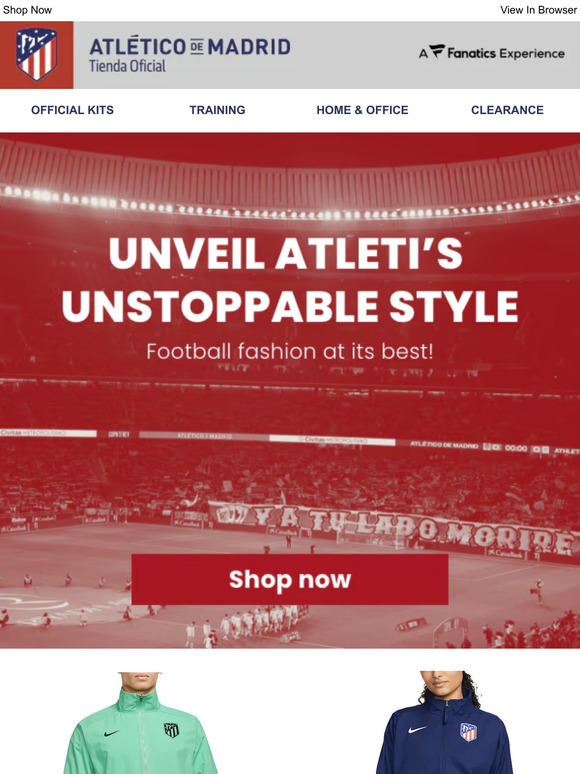 Explore The Unstoppable Atleti Fashion