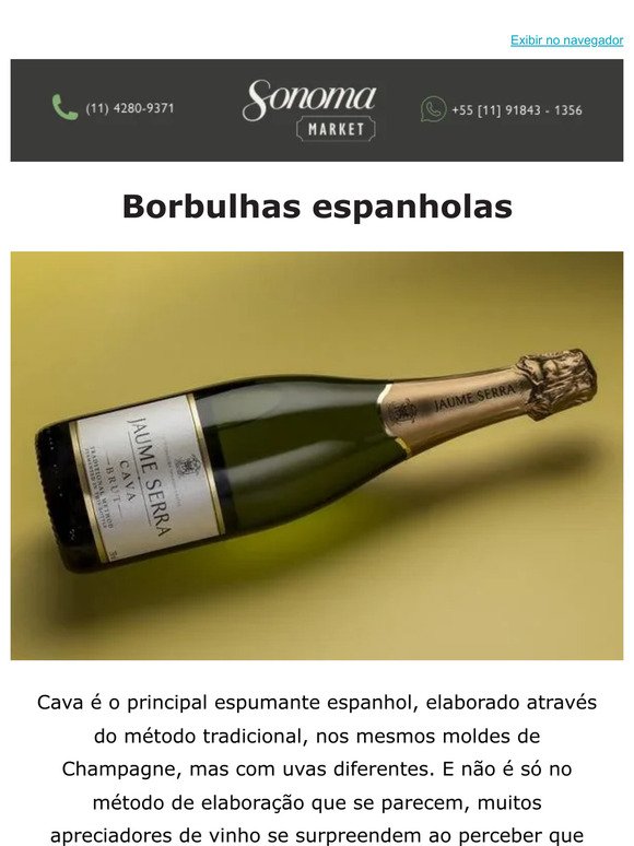 O “champagne” da Espanha!