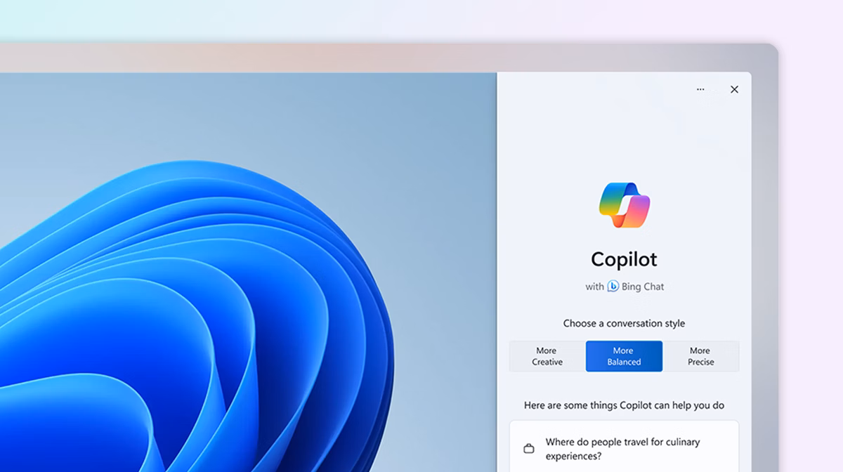 Copilot in Windows.