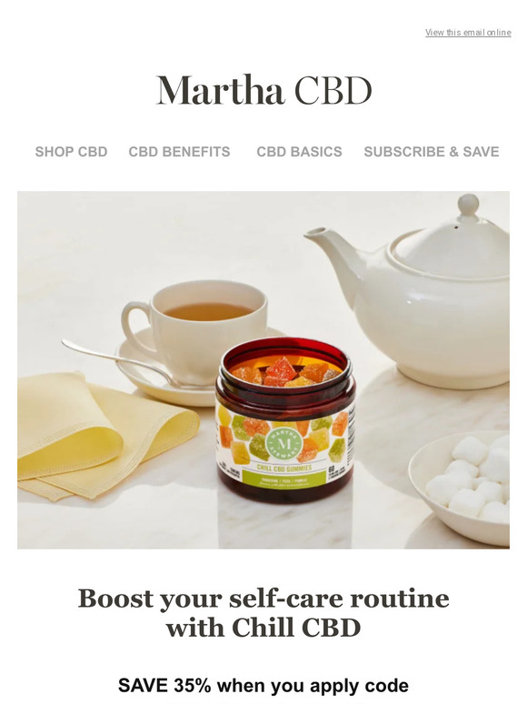 Stay Chill and Save 35%
