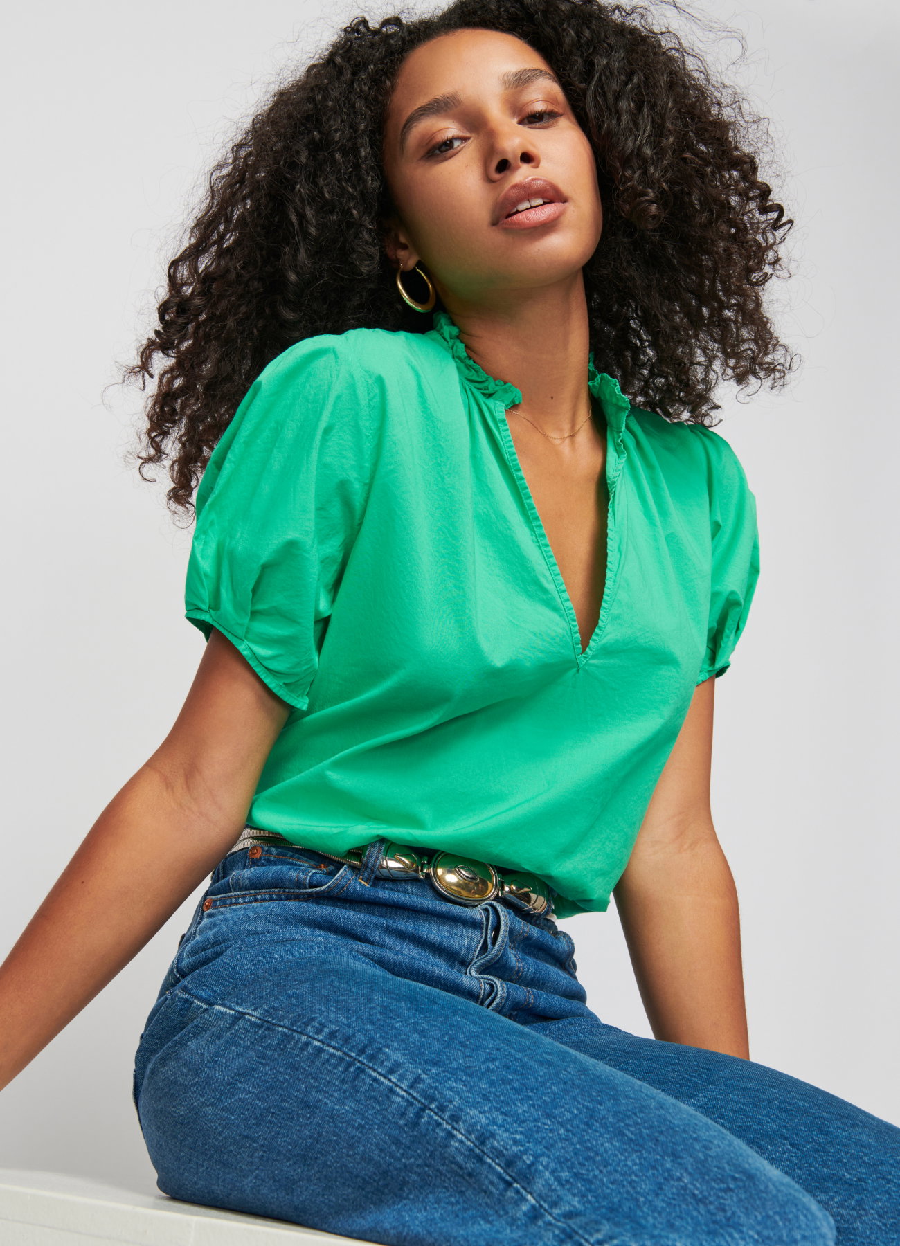 The Rosanna Blouse (This one comes in Island Time.) | NATION LTD