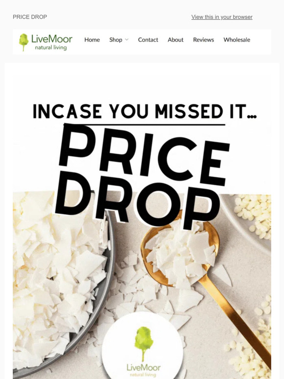Price Drop - EcoSoy Melt 🥳